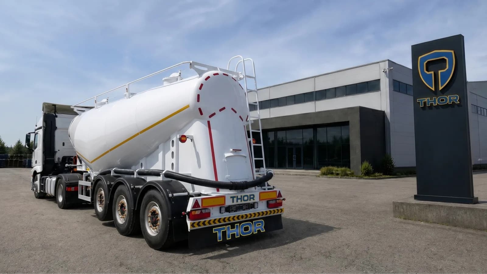 Cement Semitrailer